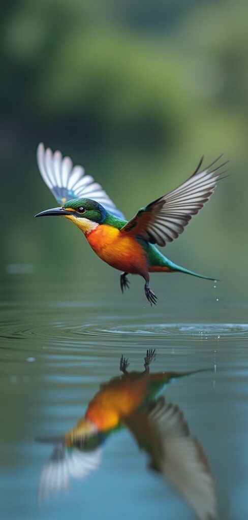 ai generated, kingfisher, bird, animal, nature, beak, feathers, sea, sparrow-9480760.jpg